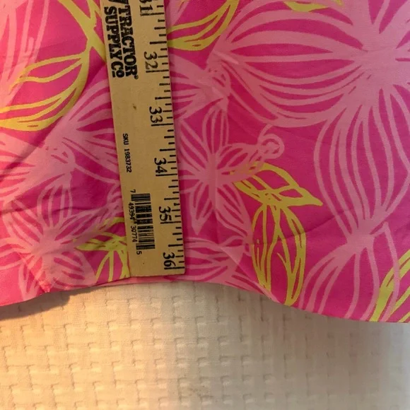Vintage Lilly Pulitzer Halter Dress 100% Silk Pink Floral Size 8 TINY HOLES READ - Picture 12 of 12